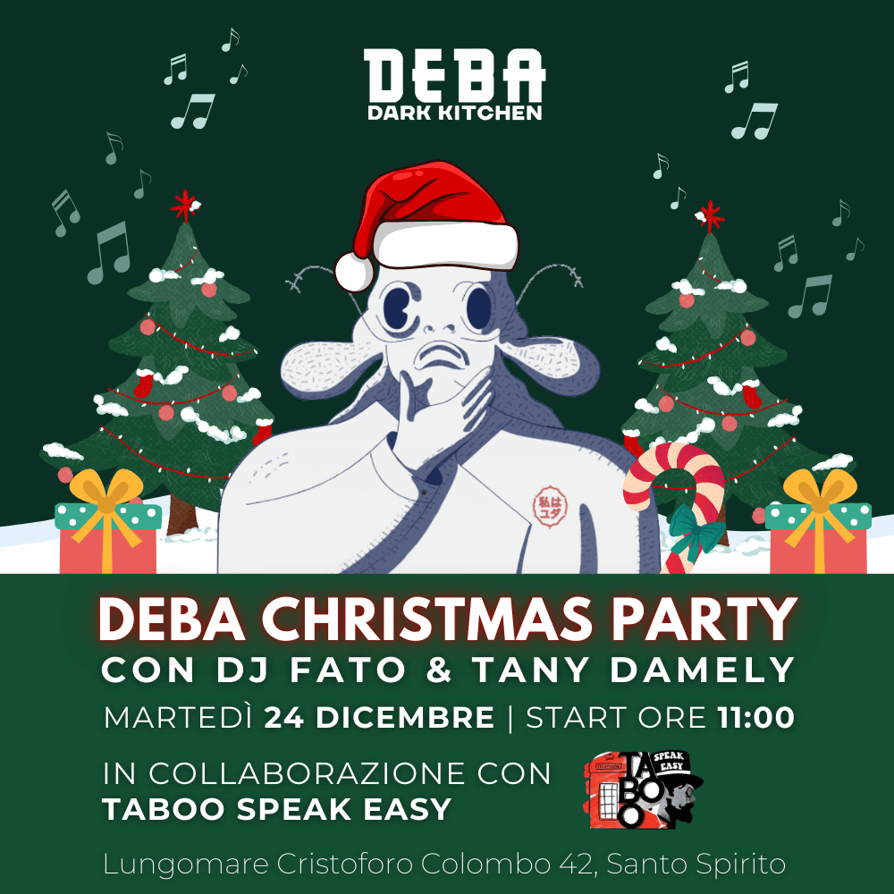 DEBA Christmas Party! 24 Dic. – h. 11:00